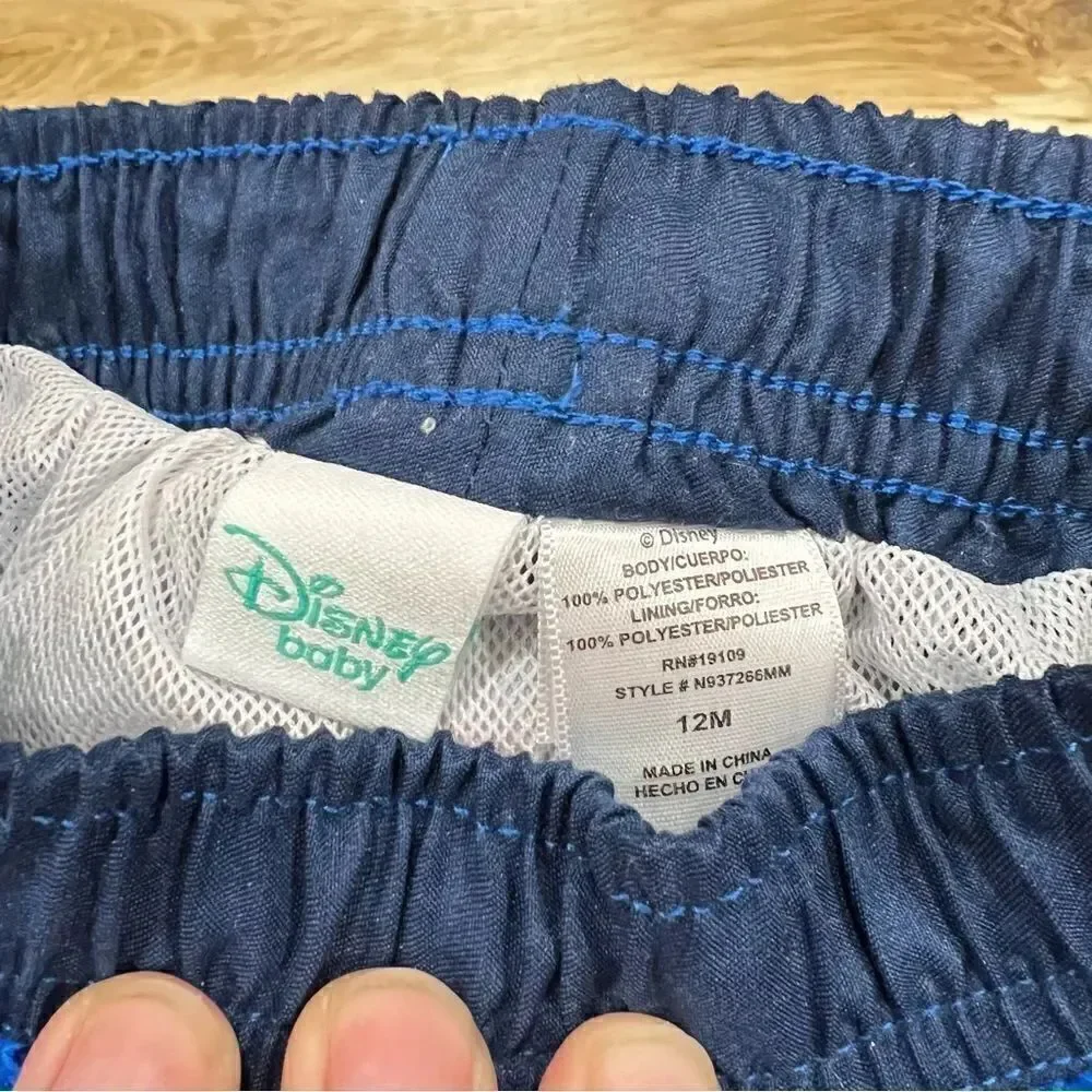 Disney Baby Mickey Mouse Swim Trunks Boys 12M